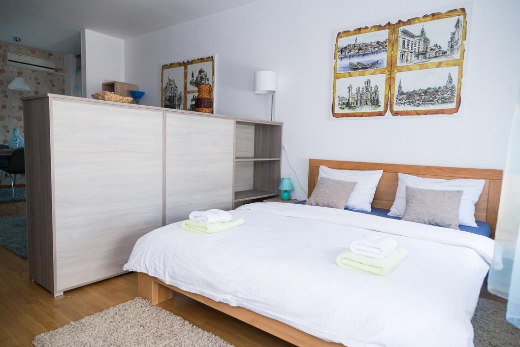 Twin Belville Apartments Belgrado Buitenkant foto