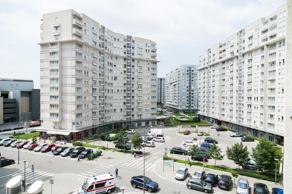 Twin Belville Apartments Belgrado Buitenkant foto