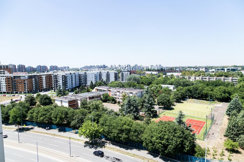 Twin Belville Apartments Belgrado Buitenkant foto