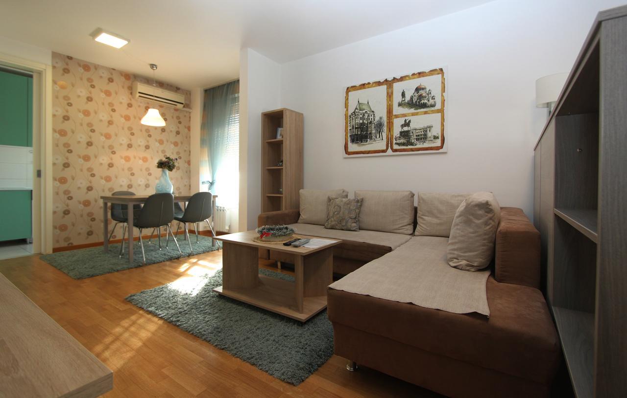 Twin Belville Apartments Belgrado Buitenkant foto