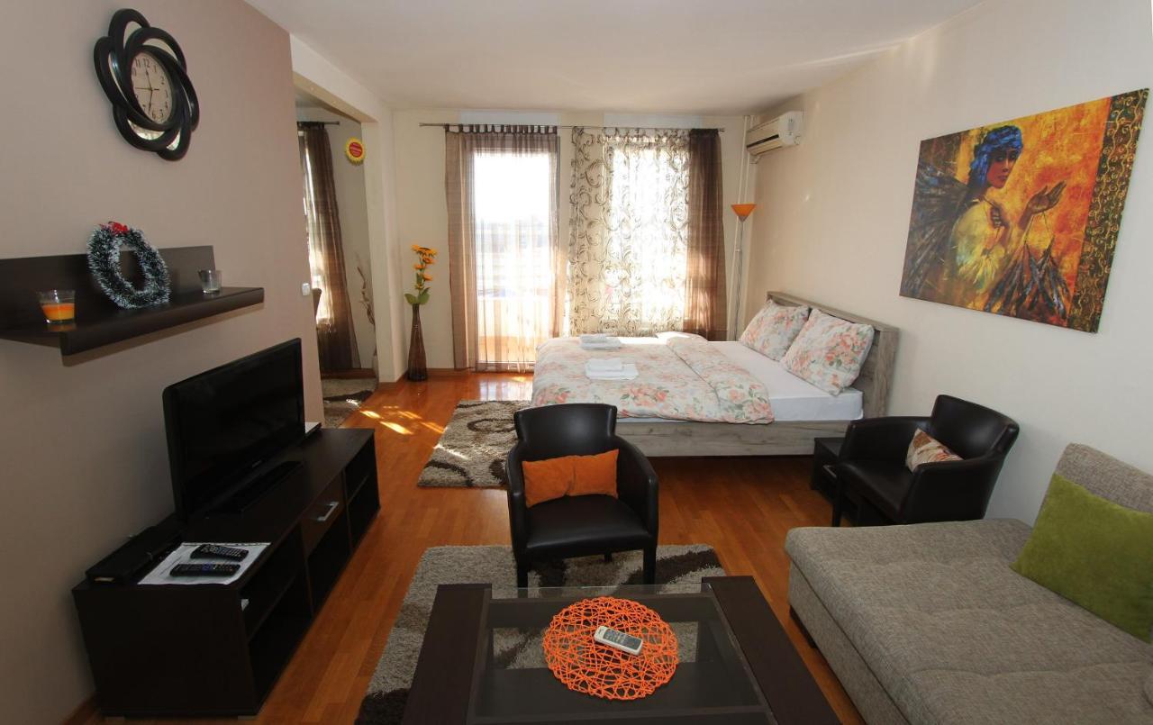 Twin Belville Apartments Belgrado Kamer foto